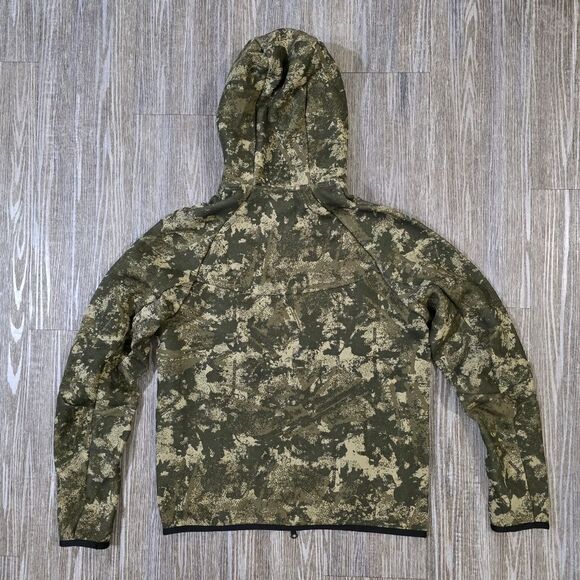 Nike Tech Fleece Camo Windrunner Full-Zip Hoodie Men's Size Small New HV5055-276 - Picture 7 of 9